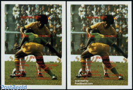 Bhutan 1982 World Cup Football 2 S/s, Mint NH, Sport - Football - Bhoutan