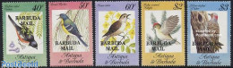 Barbuda 1984 Birds 5v, Mint NH, Nature - Birds - Woodpeckers - Barbuda (...-1981)