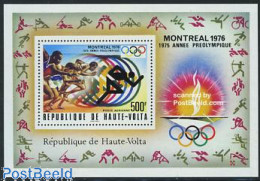 Upper Volta 1976 Olympic Games Montreal S/s, Mint NH, Sport - Athletics - Olympic Games - Athletics