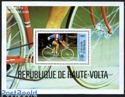Upper Volta 1980 Olympic Games Moscow S/s, Mint NH, Sport - Cycling - Olympic Games - Cycling