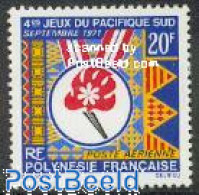 French Polynesia 1971 South Pacific Games 1v, Mint NH, Sport - Sport (other And Mixed) - Neufs