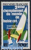 French Polynesia 1974 Hobie Cat Championship 1v, Mint NH, Sport - Sailing - Sport (other And Mixed) - Neufs