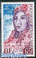 French Polynesia 1974 UPU Centenary 1v, Mint NH, Nature - Flowers & Plants - Trees & Forests - U.P.U. - Neufs