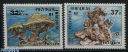French Polynesia 1979 Corals 2v, Mint NH, Nature - Neufs