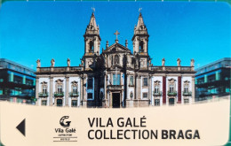 PORTUGAL HOTEL ROOM KEY CARD VILA GALE BRAGA - Hotel Keycards