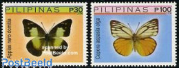 Philippines 2006 Butterflies 2v, Mint NH, Nature - Butterflies - Philippines