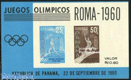 Panama 1960 Olympic Games S/s, Mint NH, Sport - Athletics - Olympic Games - Athletics