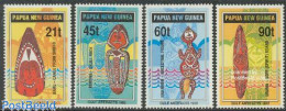 Papua New Guinea 1992 Handicrafts 4v, Mint NH, Art - Handicrafts - Papouasie-Nouvelle-Guinée