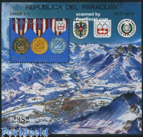 Paraguay 1976 Olympic Winter Winners S/s, Unused (hinged), Sport - Olympic Winter Games - Paraguay