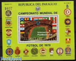 Paraguay 1979 Football Stadium S/s (A Or B On Border), Mint NH, Sport - Football - Paraguay
