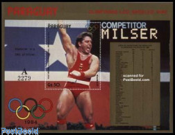 Paraguay 1985 Rolf Milser S/s, Mint NH, History - Sport - Germans - Olympic Games - Paraguay