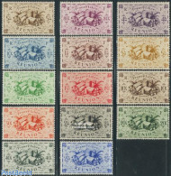 Reunion 1943 Definitives 14v, Mint NH, Health - Food & Drink - Alimentation