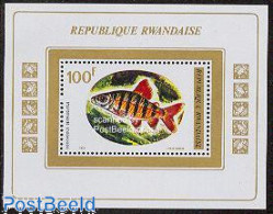 Rwanda 1973 Fish S/s, Mint NH, Nature - Fish - Fishes