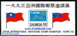 Samoa 1993 TAIPEI 93 S/s, Mint NH, Philately - Samoa