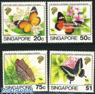 Singapore 1993 Butterflies 4v, Mint NH, Nature - Butterflies - Autres & Non Classés