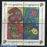 Singapore 2001 Art Festival 4v [+], Mint NH - Autres & Non Classés