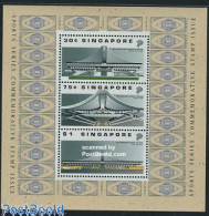 Singapore 1989 Indoor Stadium S/s, Mint NH, Sport - Sport (other And Mixed) - Modern Architecture - Autres & Non Classés