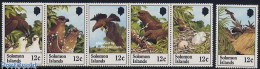 Solomon Islands 1982 Eagles 6v (1v+[::::]), Mint NH, Nature - Birds - Birds Of Prey - Salomon (Iles 1978-...)