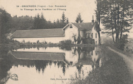 88) GRANGES : Les Beaumes - Le Tissage De La Turbine Et L'étang (1918) - Granges Sur Vologne