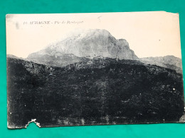 Rare-Aubagne Pic De Bretagne B-du-R Carte Postale-CPA Vendu En L'état - Aubagne