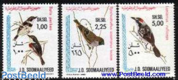 Somalia 1980 Birds 3v, Mint NH, Nature - Birds - Somalie (1960-...)