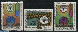 Somalia 1981 World Food Day 3v, Mint NH, Health - Food & Drink - Freedom From Hunger 1963 - Alimentation