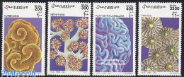 Somalia 1998 Corals 4v, Mint NH, Nature - Corals - Somalie (1960-...)