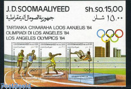 Somalia 1984 Olympic Games Los Angeles S/s, Mint NH, Sport - Olympic Games - Sport (other And Mixed) - Somalie (1960-...)