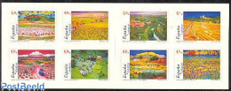 Spain 2003 Montilla Paintings 8v In Booklet, Mint NH, Nature - Flowers & Plants - Stamp Booklets - Art - Modern Art (1.. - Unused Stamps