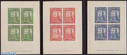 Uruguay 1927 Stamp Expo 3 S/s, Unused (hinged), Philately - Uruguay