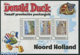 Netherlands - Personal Stamps TNT/PNL 2012 Donald Duck, Noord Holland S/s, Mint NH, Health - Various - Food & Drink - .. - Alimentation