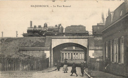 59 : Hazebrouck : Le Pont Rommel Et Le Train    /// Avril 25 :  N° 31.942 - Hazebrouck