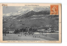 Sports D'Hiver à BARCELONNETTE - Vue Générale - état - Barcelonnette