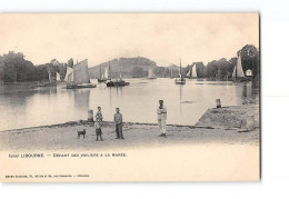 LIBOURNE - Départ Des Voiliers à La Marée - Très Bon état - Libourne