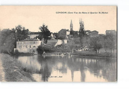 CONDOM - Vue Des Bains Et Quartier Saint Michel - Très Bon état - Condom