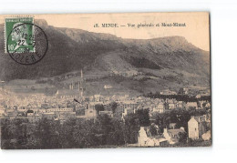 MENDE - Vue Générale Et Mont Mimat - Très Bon état - Mende