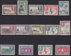 1945 NYASALAND, SG 144/157 14 Valori MLH/* - Other & Unclassified