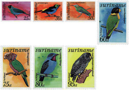 33739 MNH SURINAM 1977 AVES DE SURINAM - Other & Unclassified