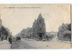 LE CREUSOT - Route De Couches Et Rue Saint Claude - état - Le Creusot