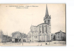 CARPENTRAS - L'Eglise De L'Observance - L'Abside Et Le Clocher - Très Bon état - Carpentras