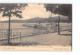 SAINTE MAXIME - La Jetée Et La Place De La Mairie - Très Bon état - Sainte-Maxime