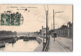 SURESNES - L'Ecluse Et L'Usine Darracq - Quai De Suresnes - Très Bon état - Suresnes