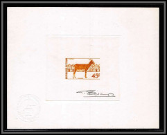 2677 N°268 Chèvre Goat 1972 Animaux Animals Epreuve D'artiste Artist Proof Signé Betemps Signed Autograph Tchad - Tchad (1960-...)