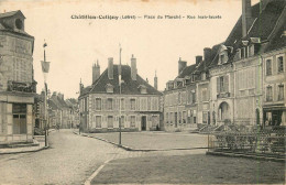 46077 - CHATILLON COLIGNY - PLACE DU MARCHE / RUE JEAN JAURES - Chatillon Coligny