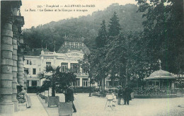 46754 - ALLEVARD - DAUPHINE / LE PARC / LE CASINO ET LE KIOSQUE A MUSIQUE - Allevard