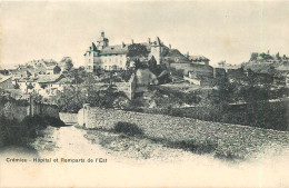 46727 - CREMIEU - HOPITAL ET REMPARTS DE L EST - Crémieu