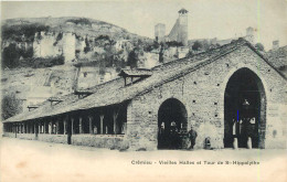 46726 - CREMIEU - VIEILLES HALLES ET TOUR DE SAINT HIPPOLYTHE - Crémieu