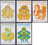 91228 MNH SURINAM 1980 PRO INFANCIA - Surinam