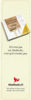 ABEBOOKS - S'il N'est Pas Sur AbeBooks, C'est Qu'il N'existe Pas - MP Détouré TBon Etat - Marque-Pages