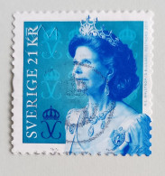 Sverige, Year 2017, Cancelled, Queen Silvia Free Postage - Gebraucht